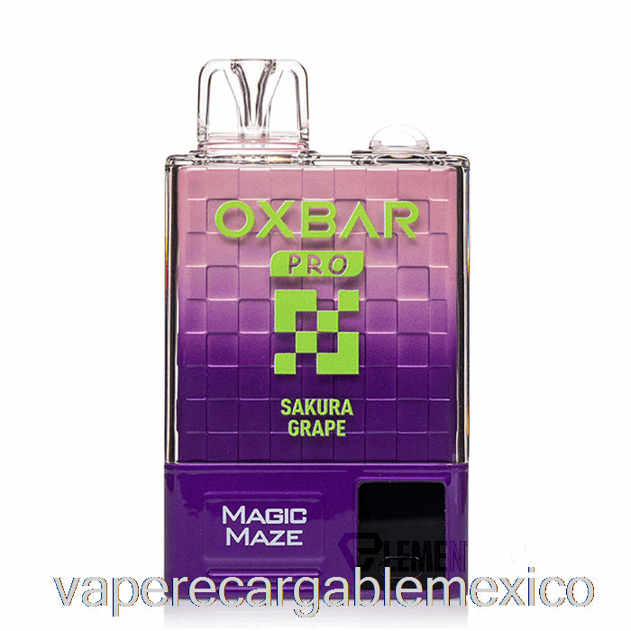 Vape Recargable Oxbar Magic Maze Pro 10000 Desechable Uva Sakura